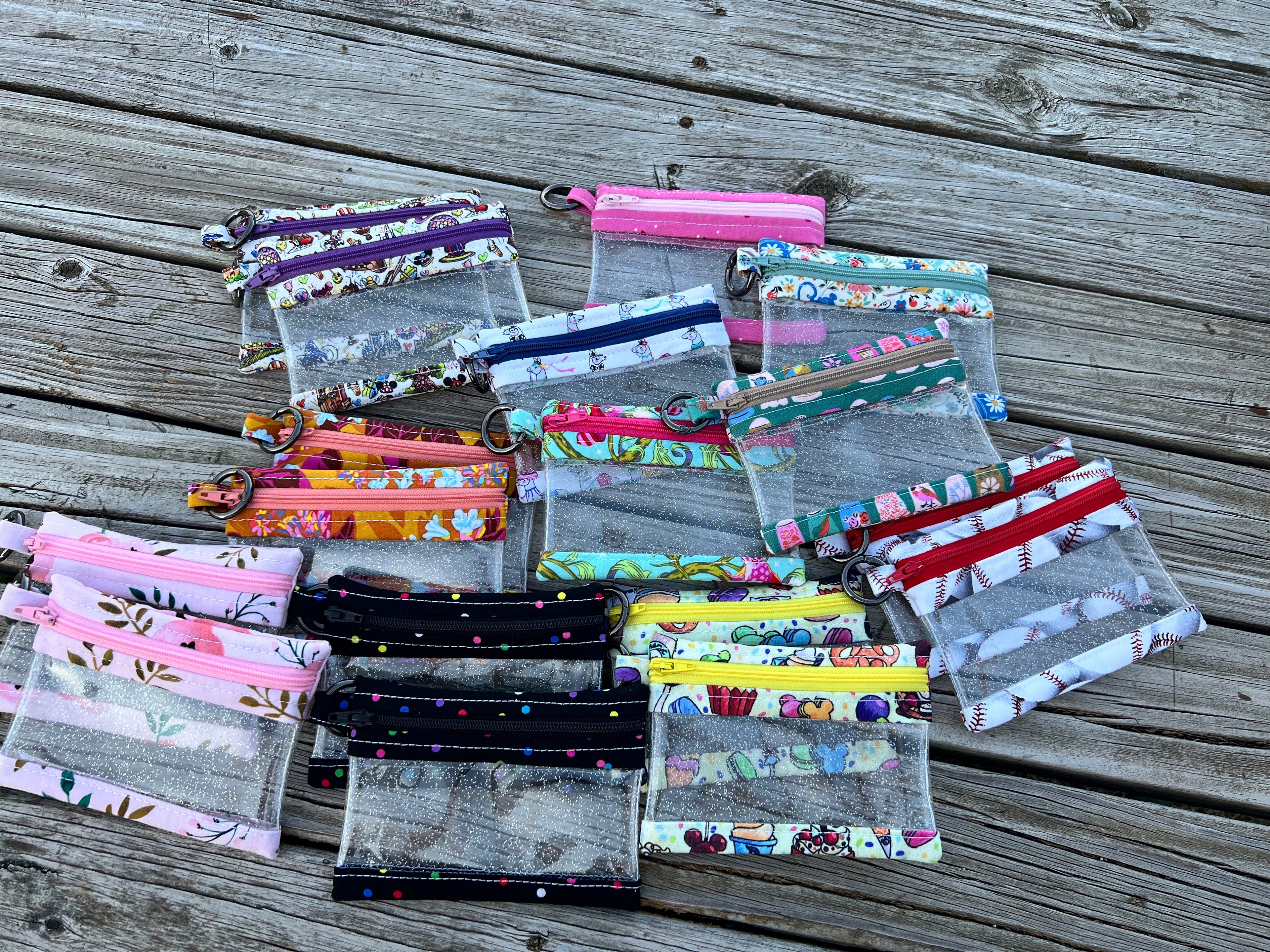 Create your own ** Notions Pouch w/ see-through window!