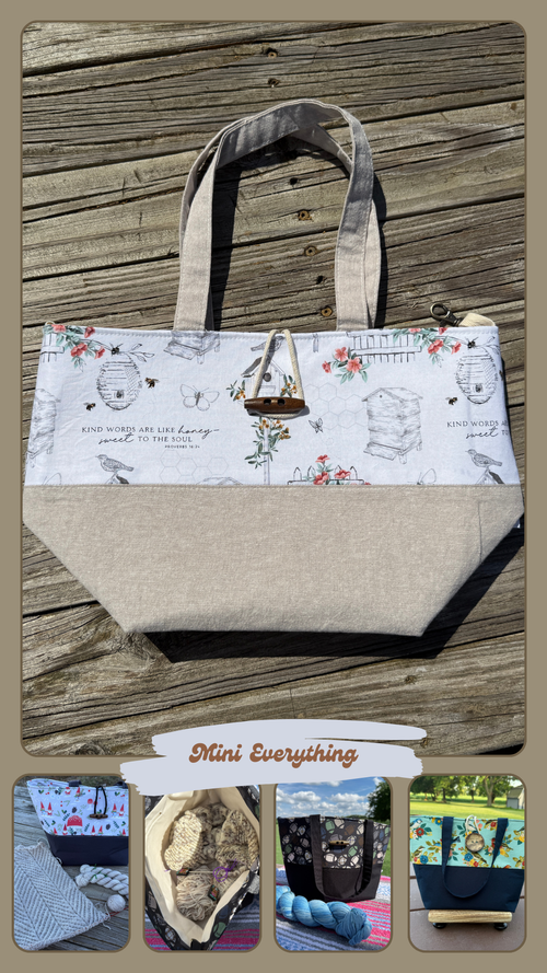 Create your own Bag! ** "The MINI Everything" Bag Style ** Custom Order