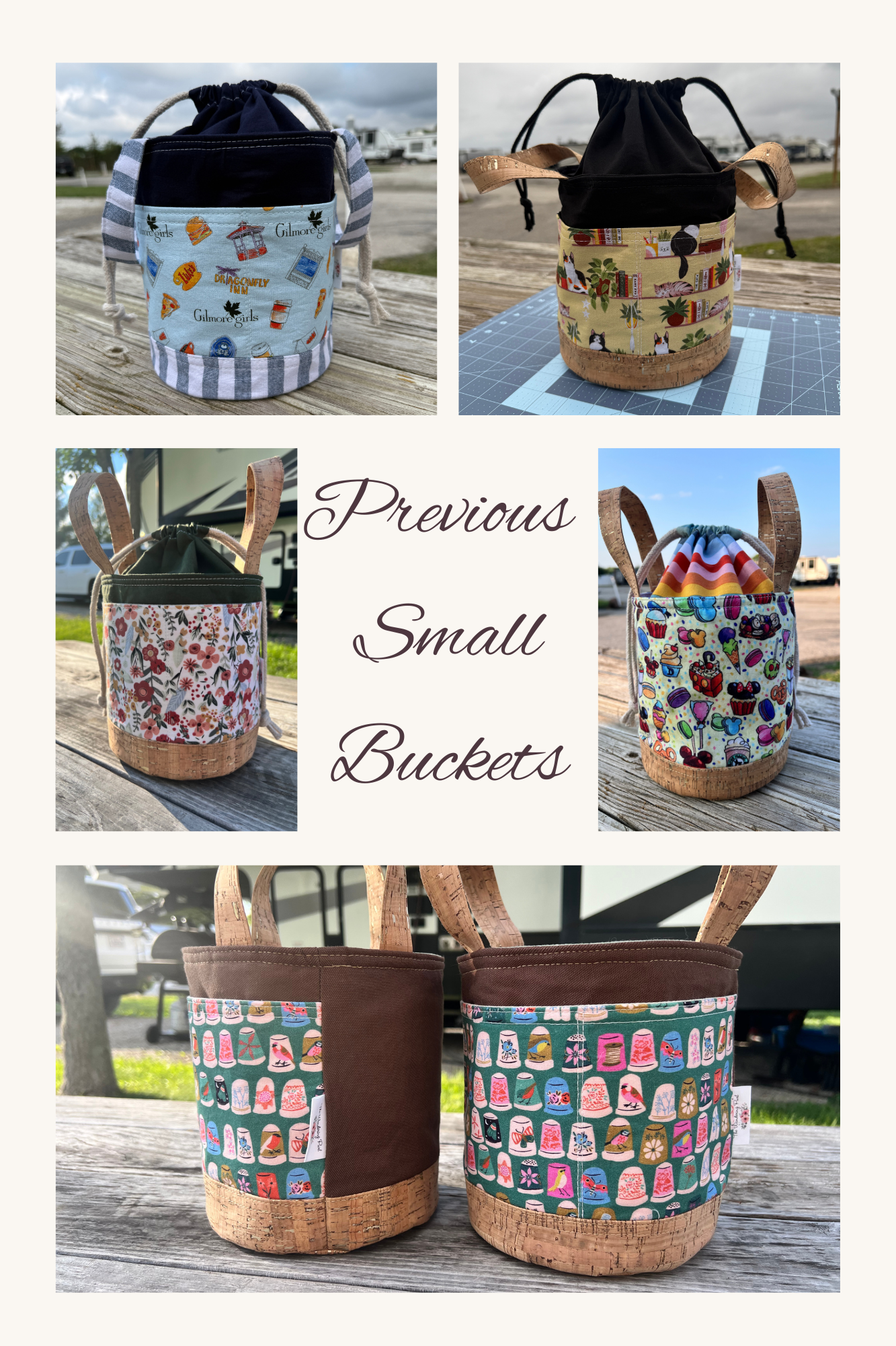 Create your own Bag! ** Small Bucket Style ** Custom Order