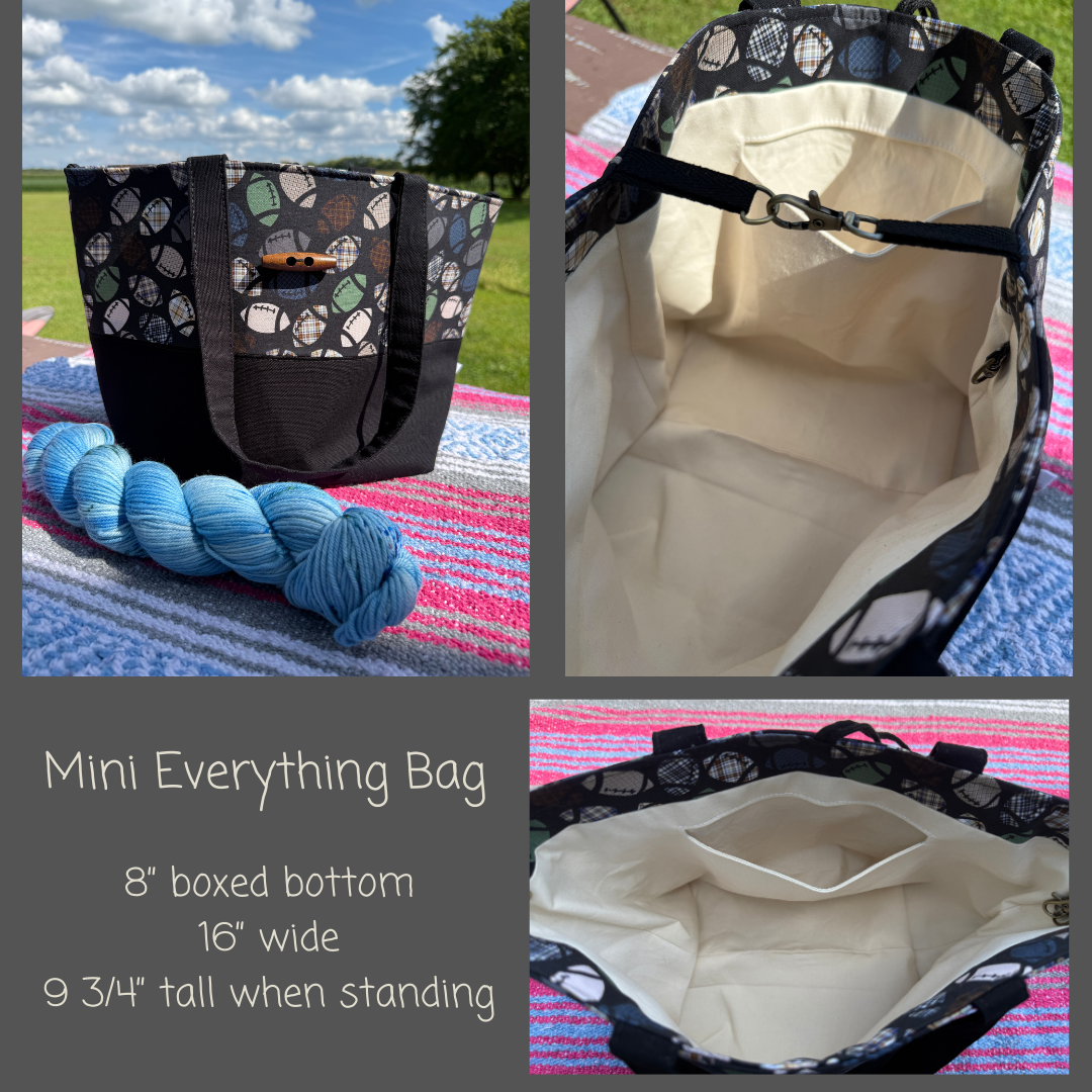 Pigskin Party Exclusive Plaid Football Bag!! - You choose your bag and trimmings!