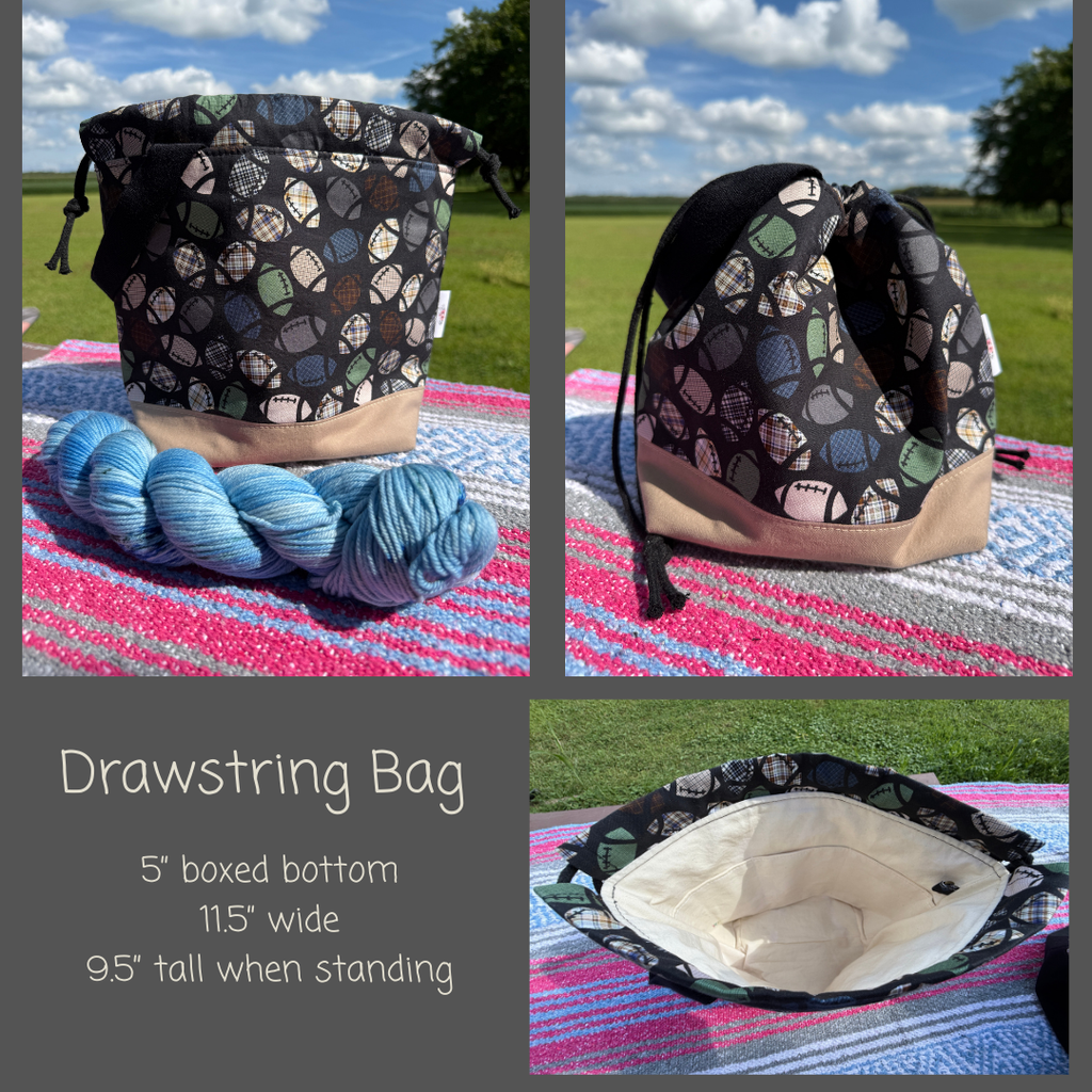 Pigskin Party Exclusive Plaid Football Bag!! - You choose your bag and trimmings!