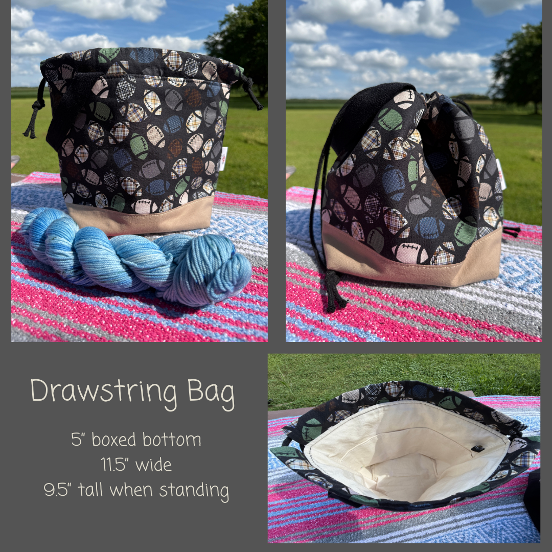 Pigskin Party Exclusive Plaid Football Bag!! - You choose your bag and trimmings!