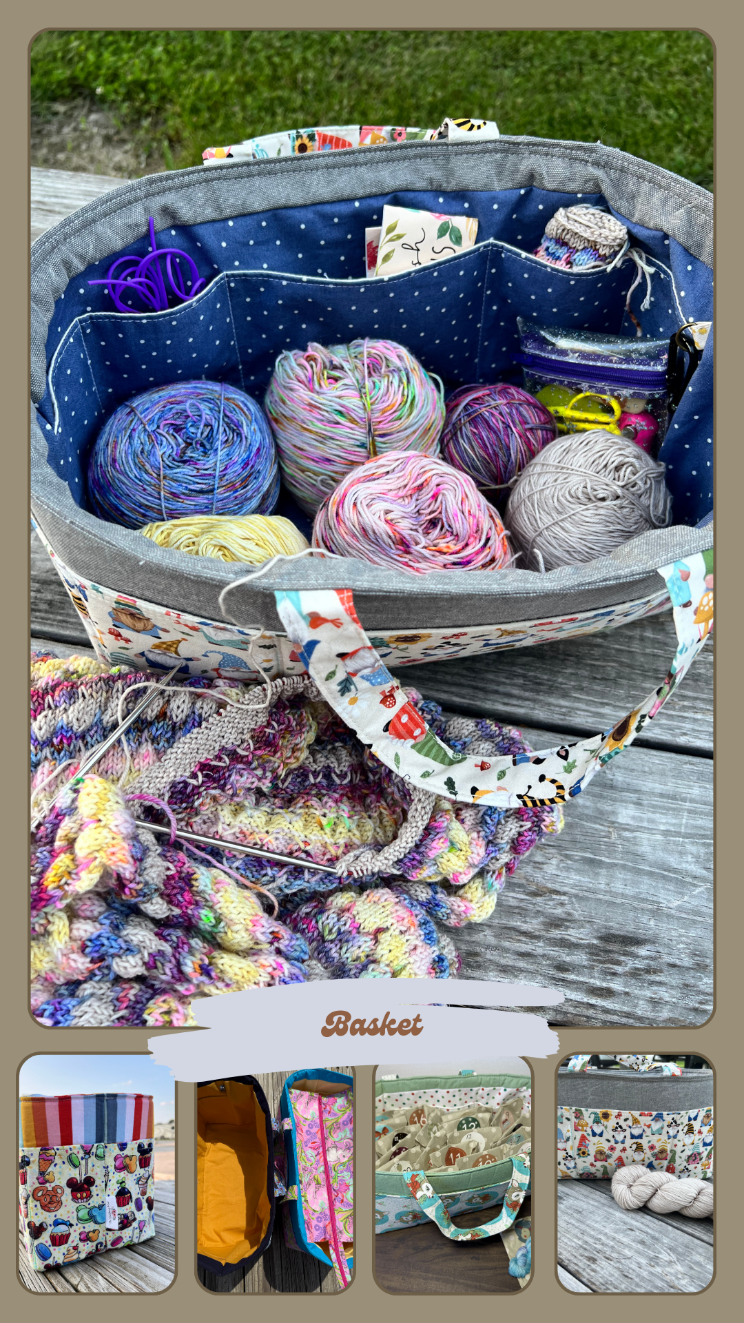Create your own Bag! ** Basket Style ** Custom Order