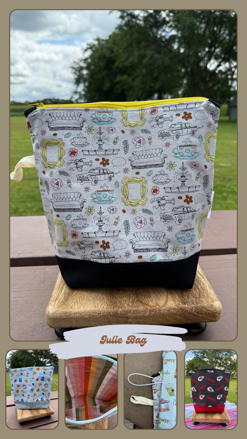 Create your own Bag! * The Julie Bag Style with zipper closure * NEW!!!