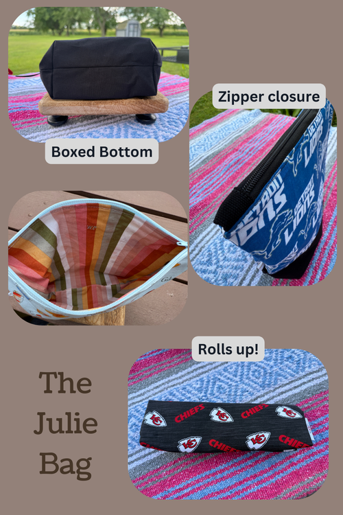 Create your own Bag! * The Julie Bag Style with zipper closure * NEW!!!
