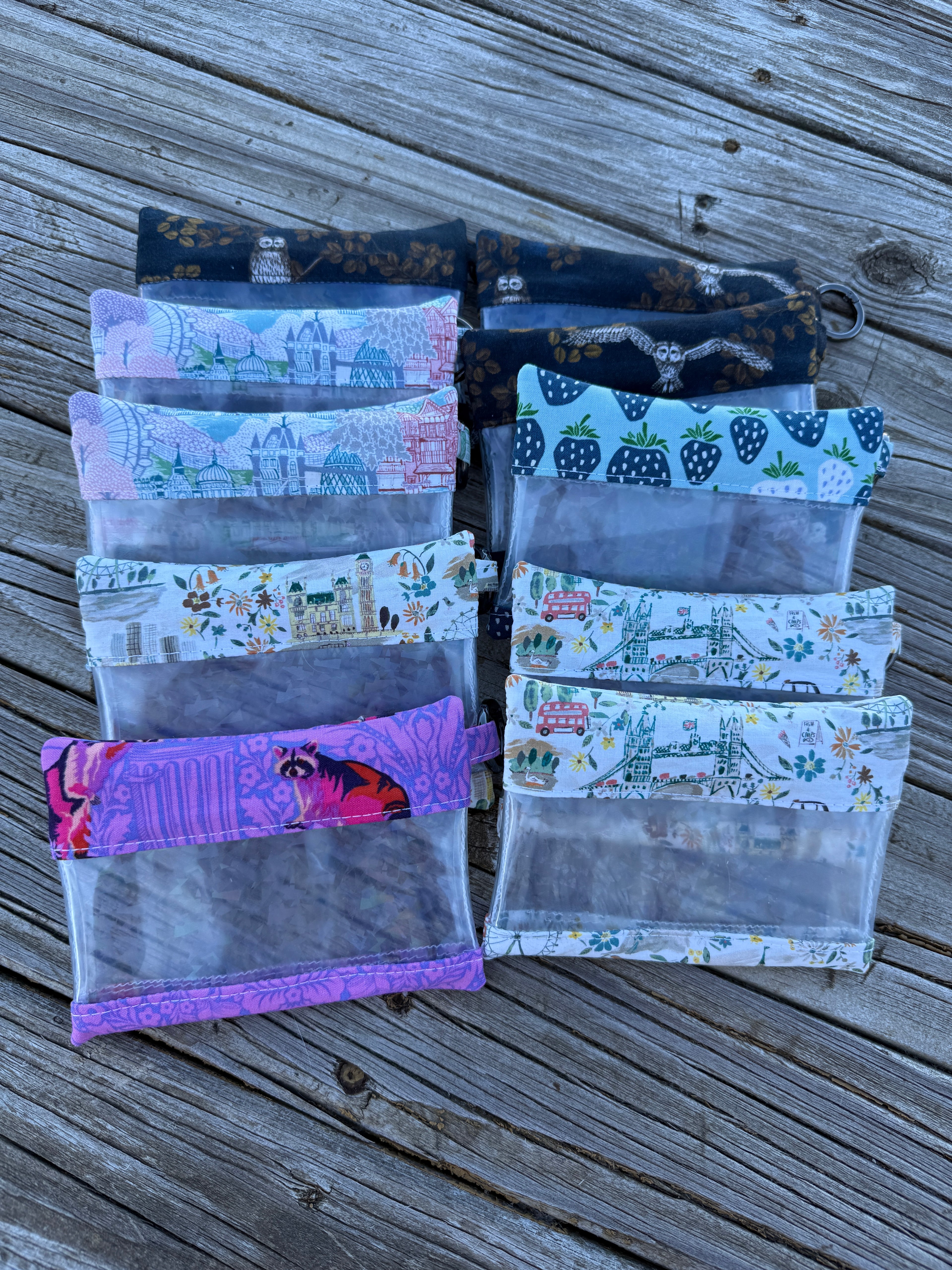 Create your own ** Notions Pouch w/ see-through window!