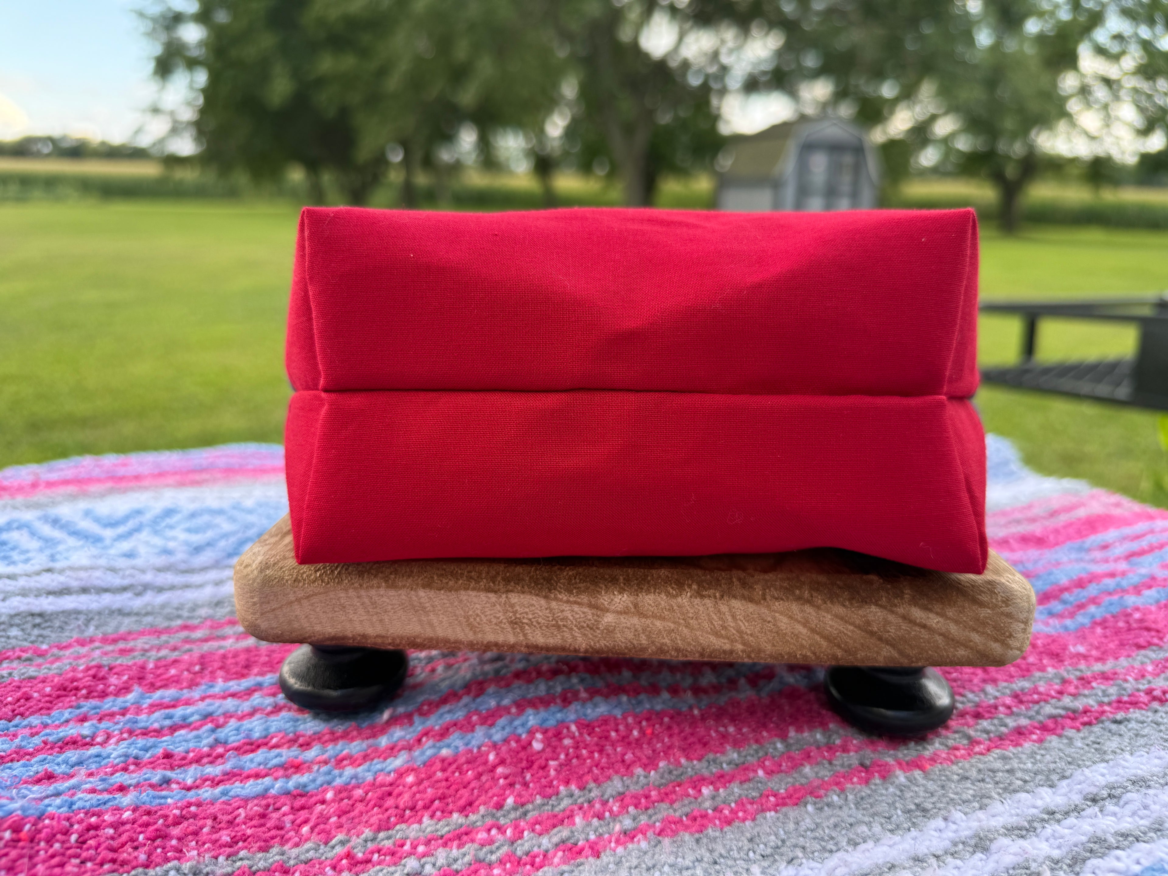 Ready to Ship - NEW bag style! - Black Kansas Chiefs inspired Julie Bag