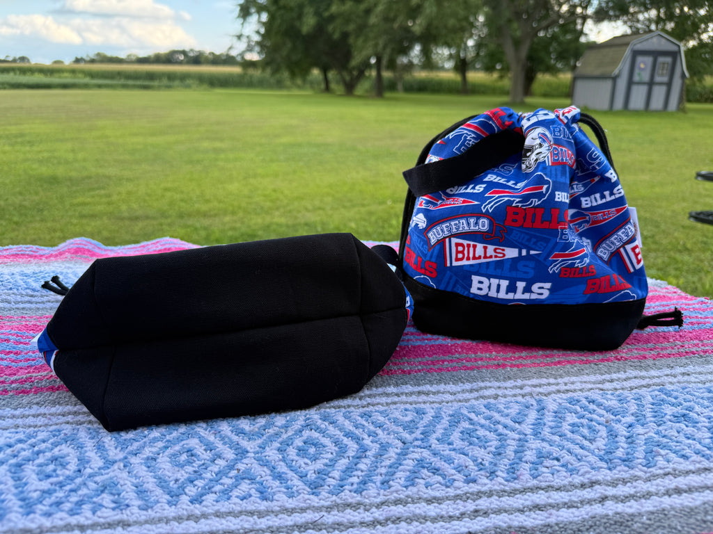 Ready to ship - Buffalo Bills inspired Drawstring Bag