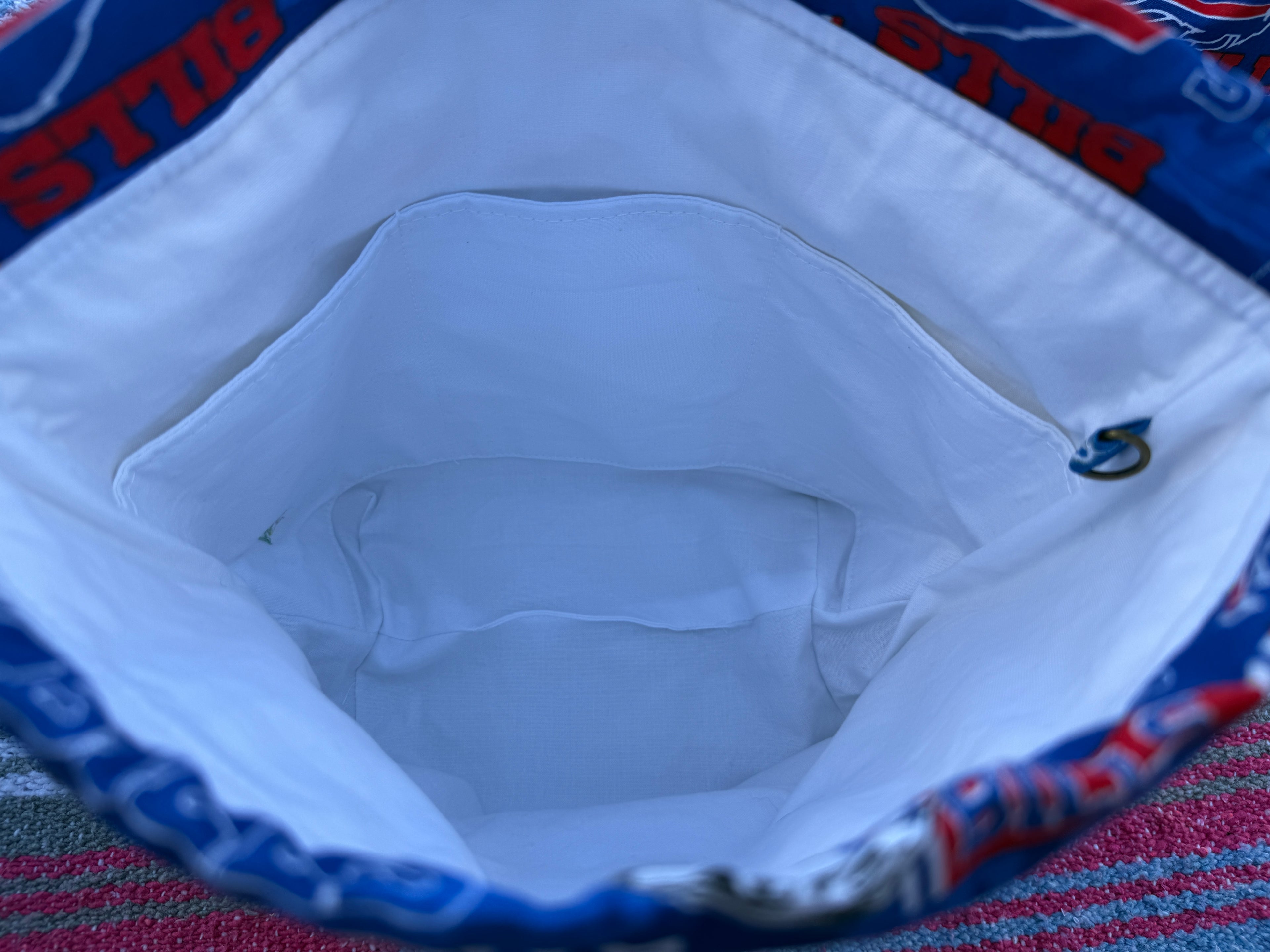 Ready to ship - Buffalo Bills inspired Drawstring Bag