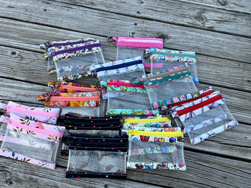 Create your own ** Notions Pouch w/ see-through window!
