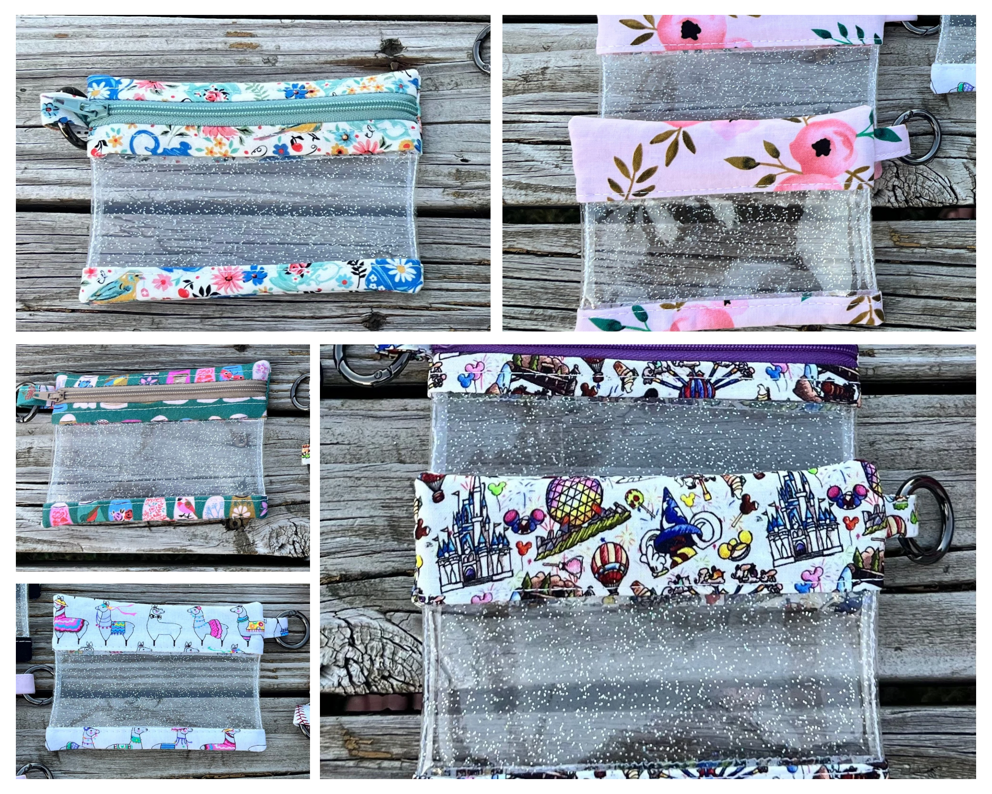 Create your own ** Notions Pouch w/ see-through window!